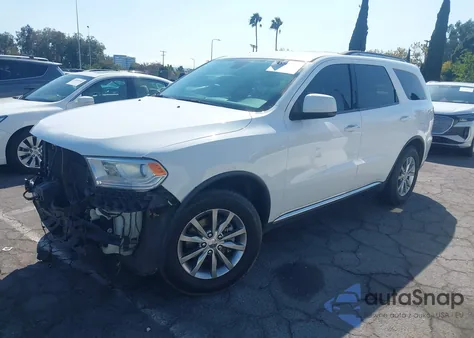 2017 Dodge Durango Sxt Rwd z USA, uszkodzony, nr VIN 1C4RDHAG9HC878588